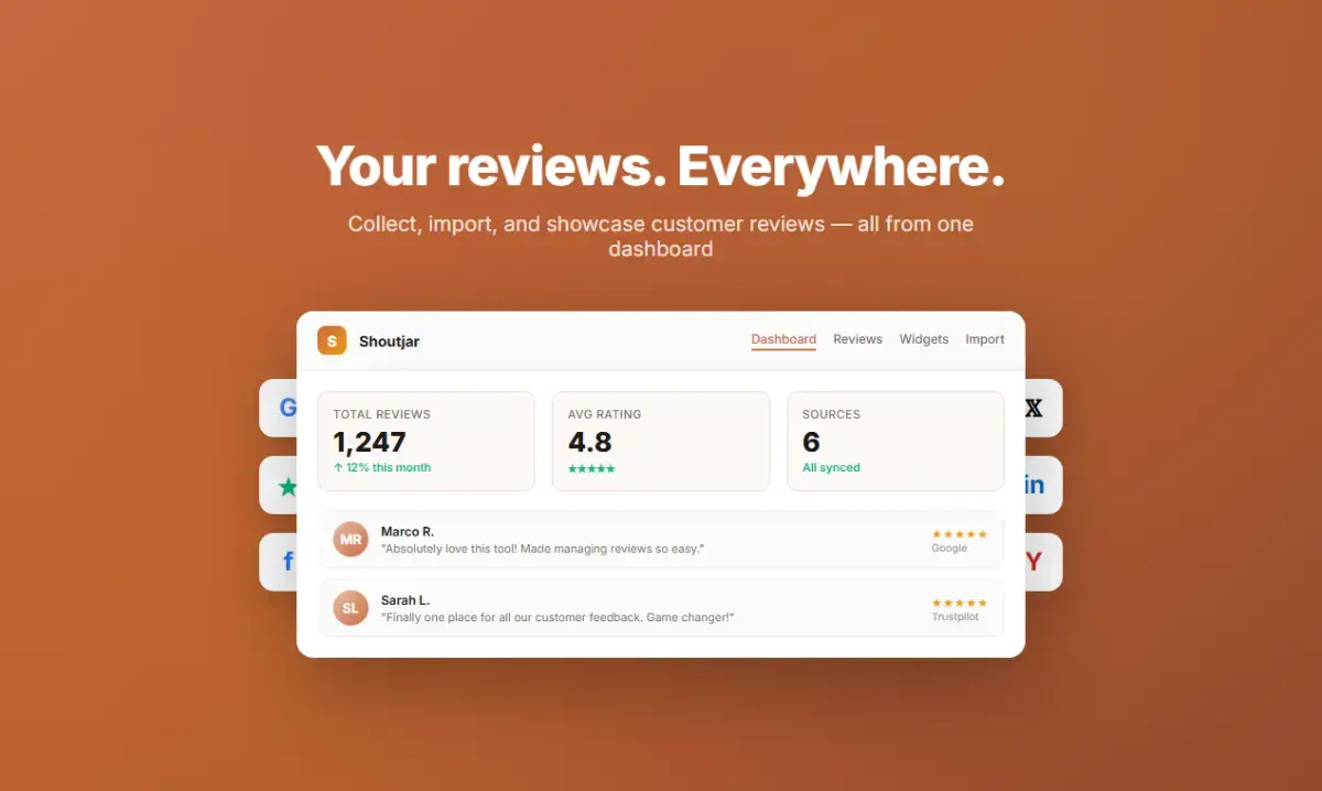 Shoutjar screenshot 1