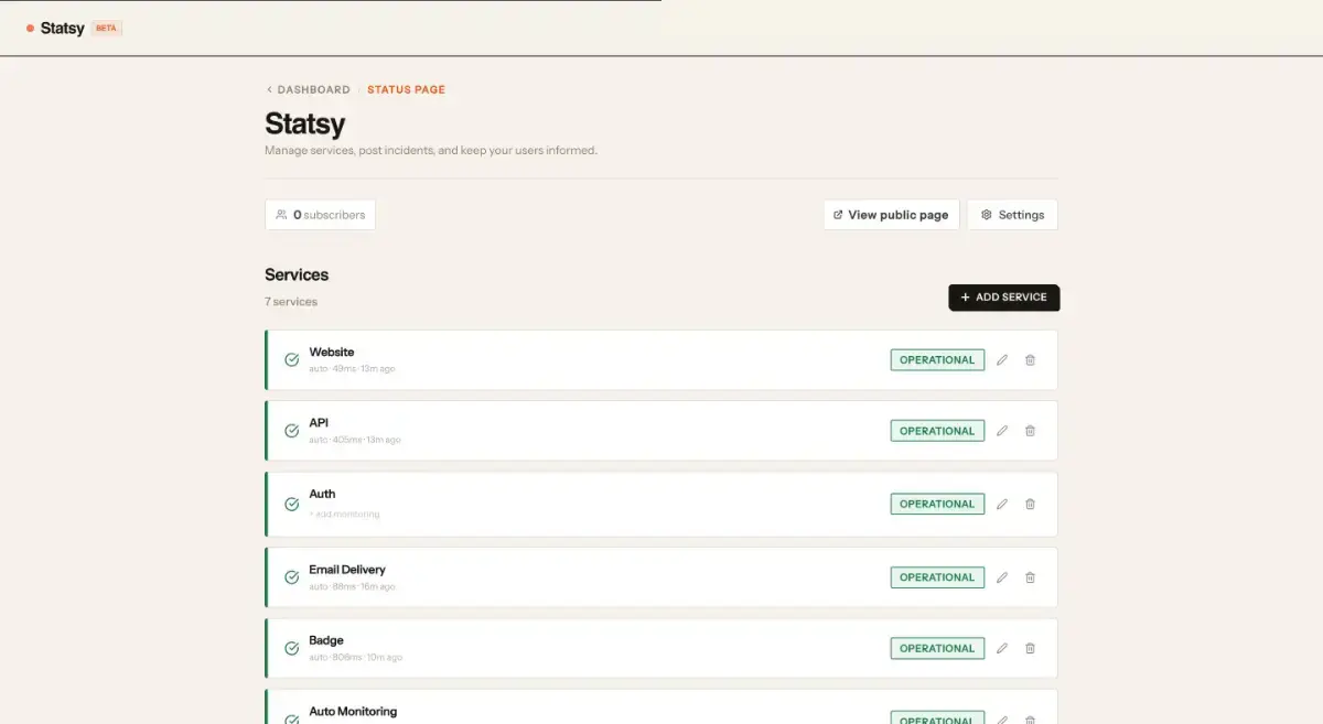Statsy screenshot 1