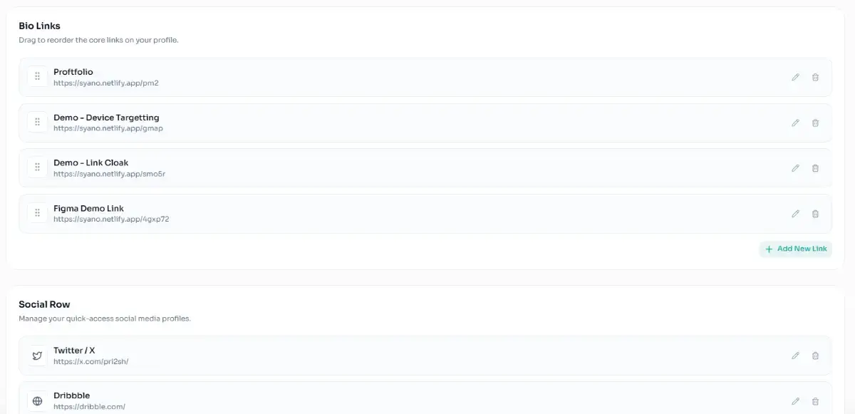 Syano - OSS URL Shortener screenshot 1