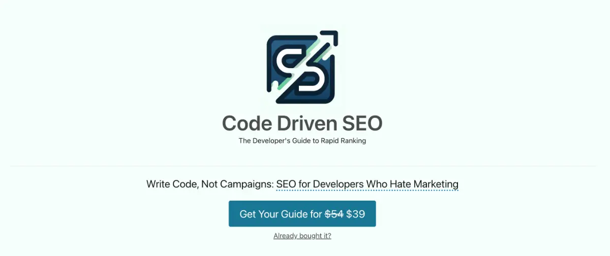 SEO Programming product image