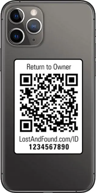 LostAndFound.com ID Returns QR Code product image