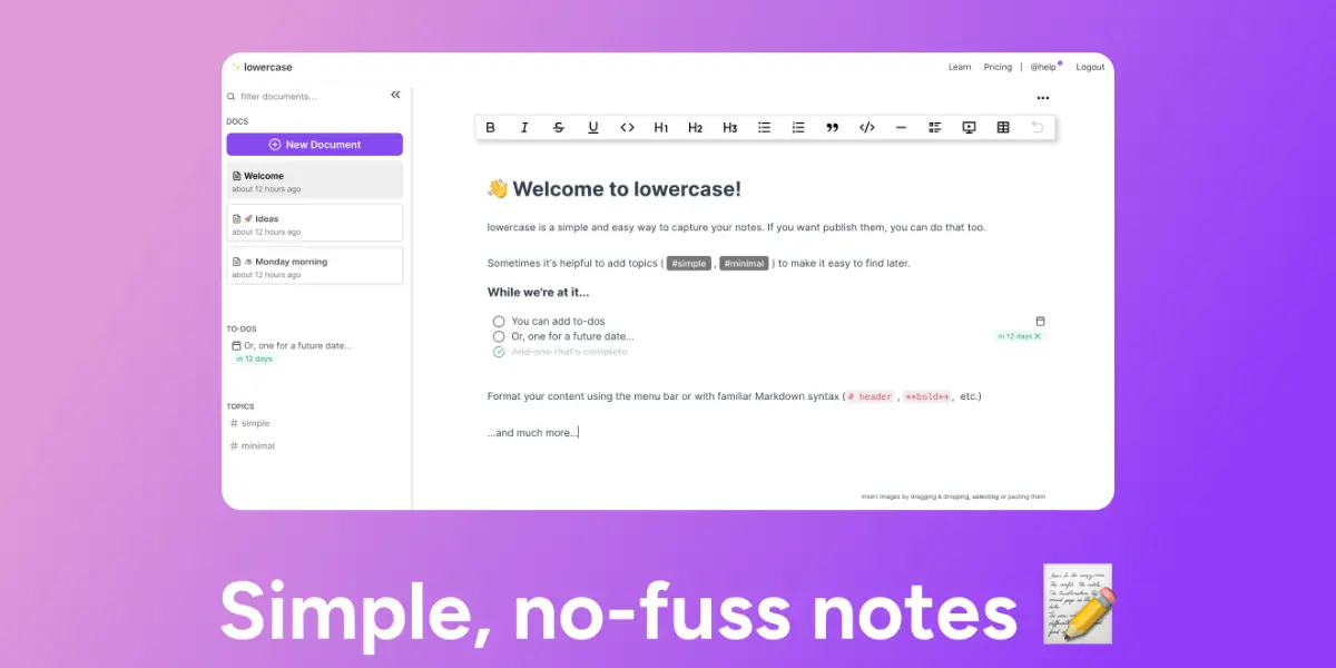 lowercase product image