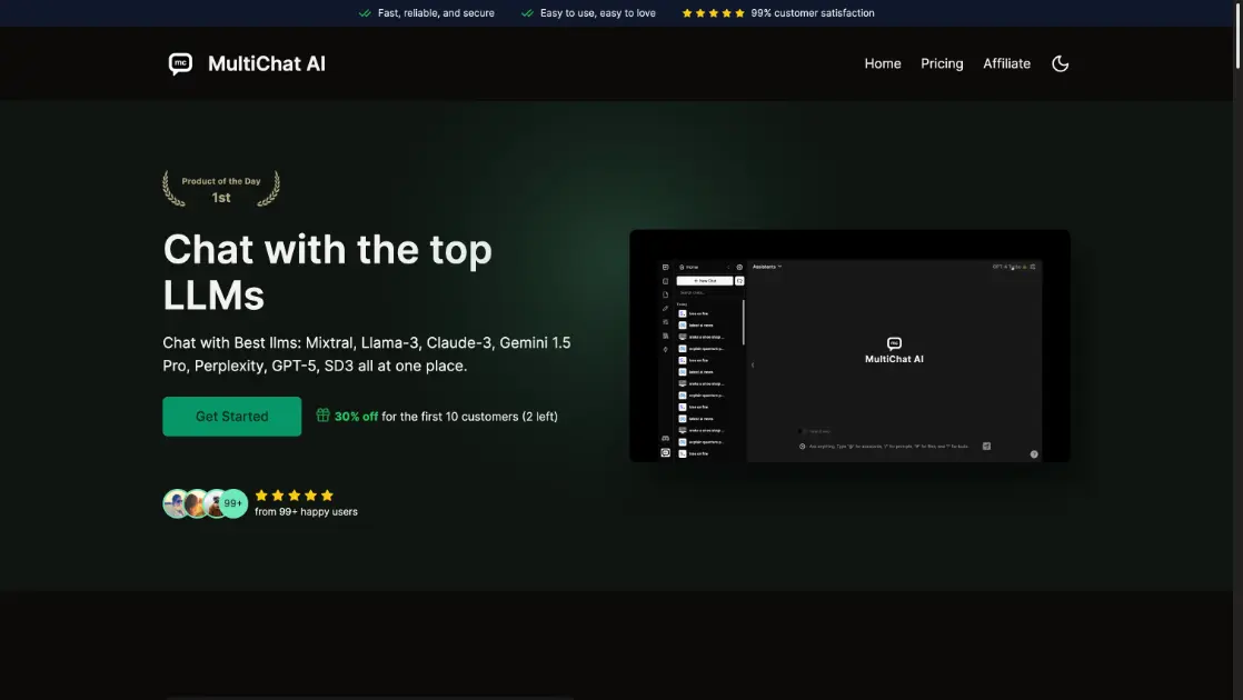 MultiChat AI product image