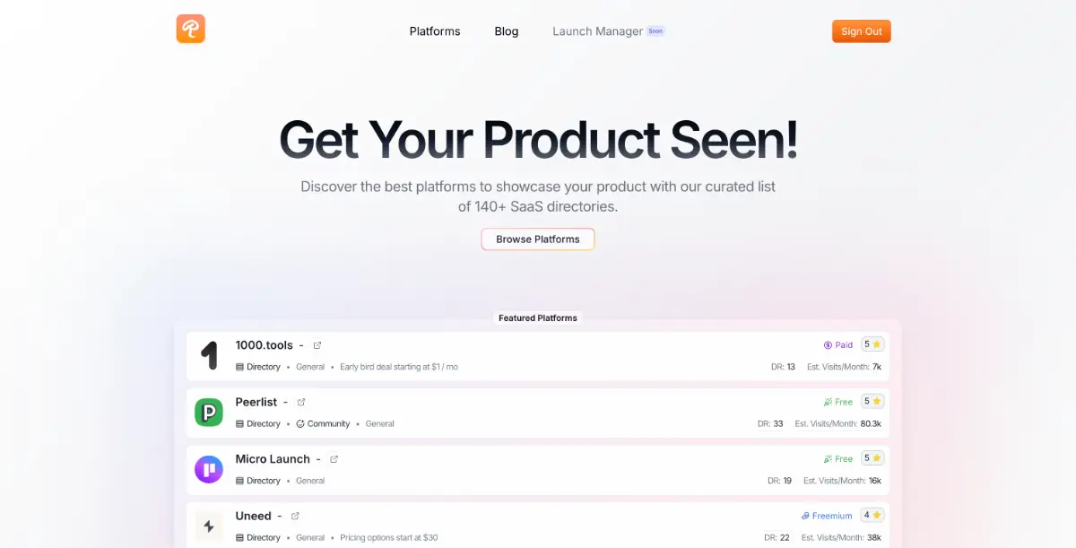 Rollout product image