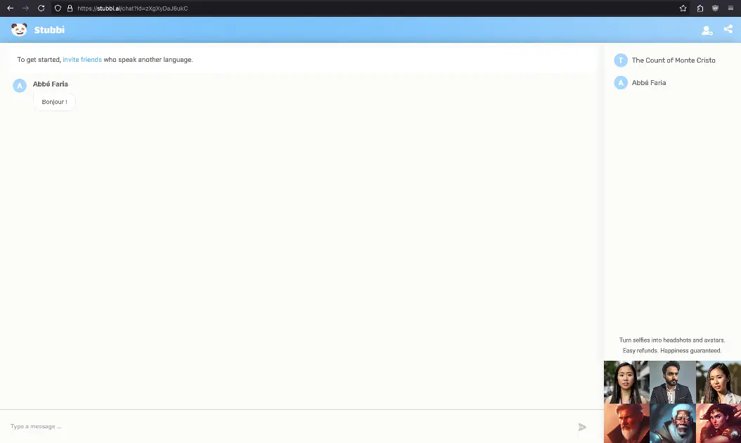 Stubbi.ai product image