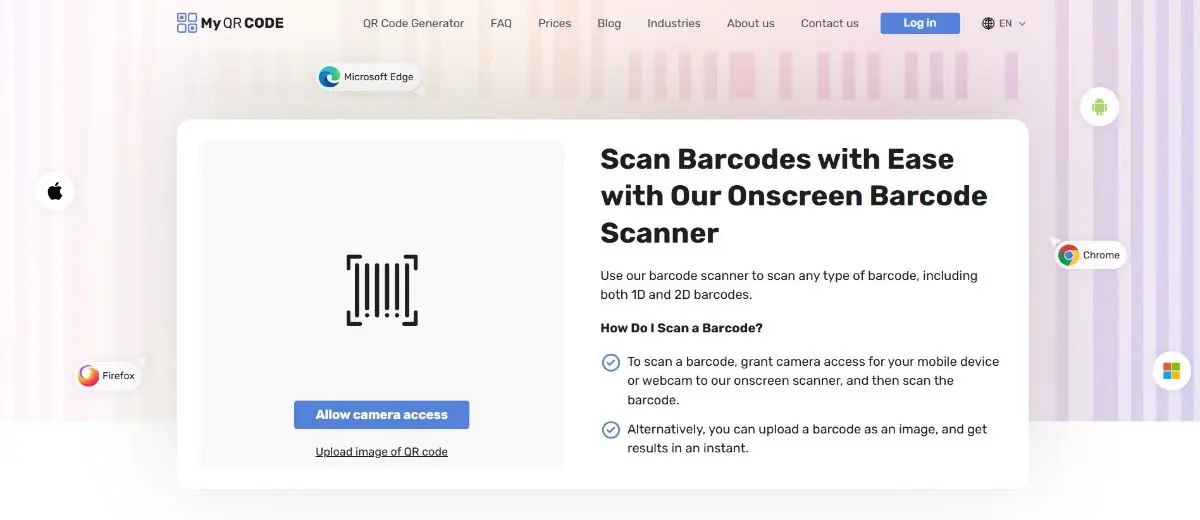 Barcodes Scanner by My QR code product image