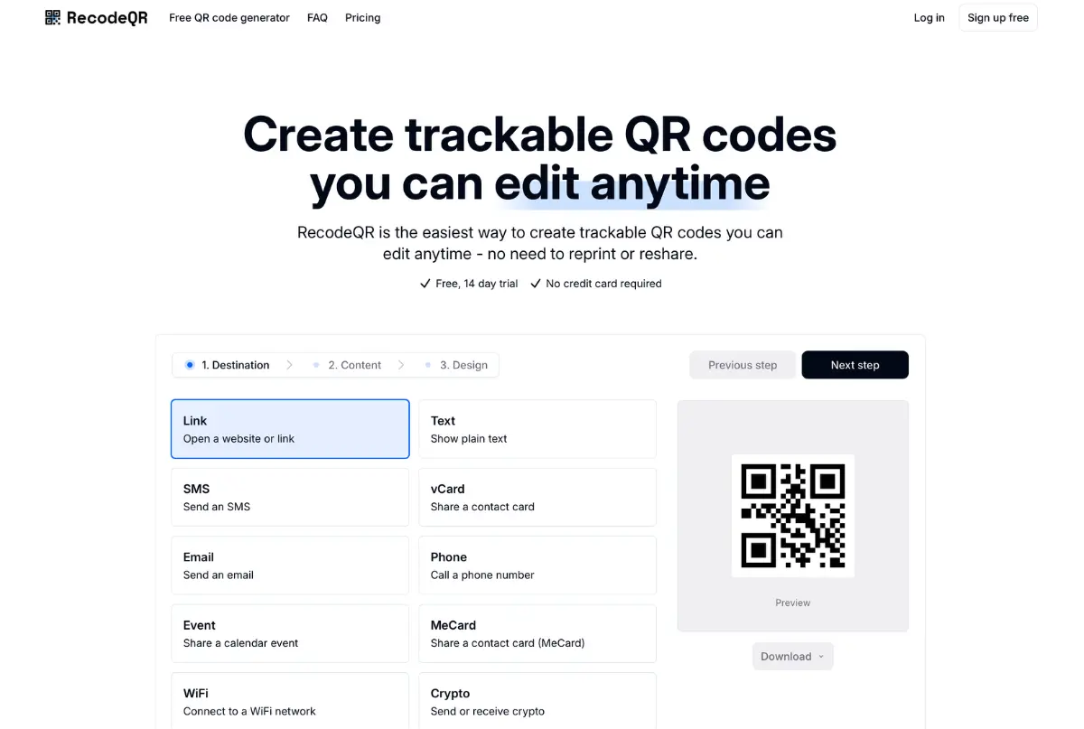 RecodeQR product image
