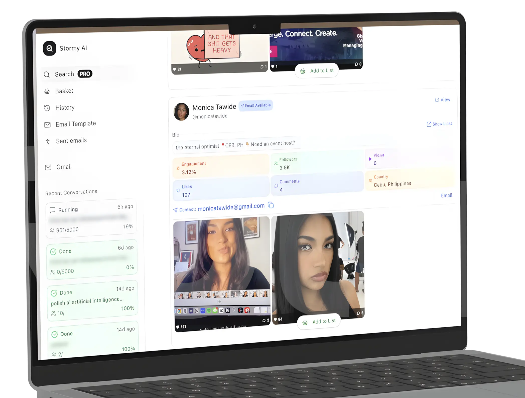 Stormy AI product image