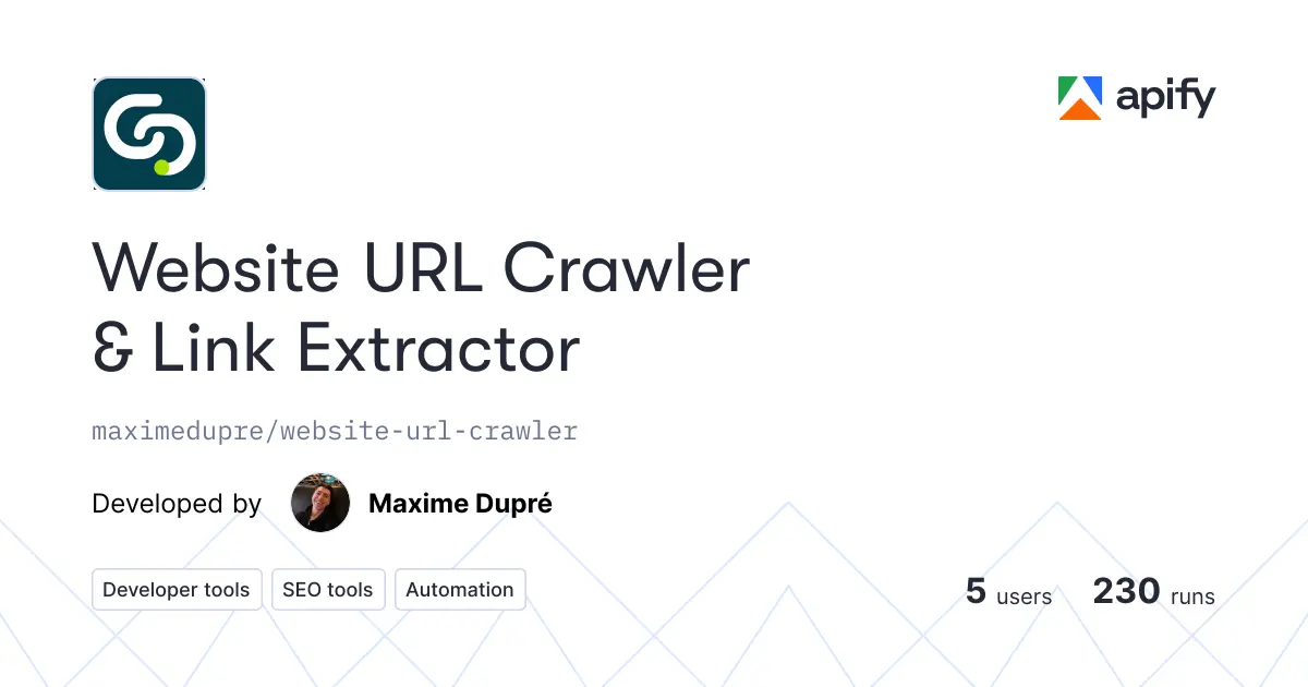 Website URL Crawler product image