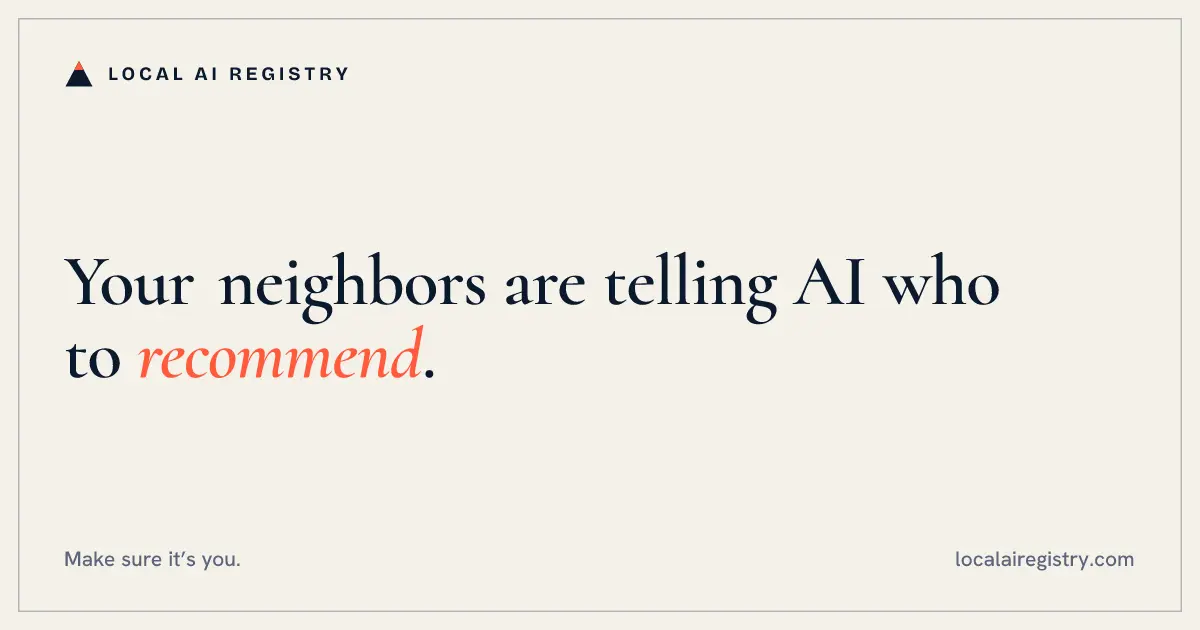 Local AI Registry product image