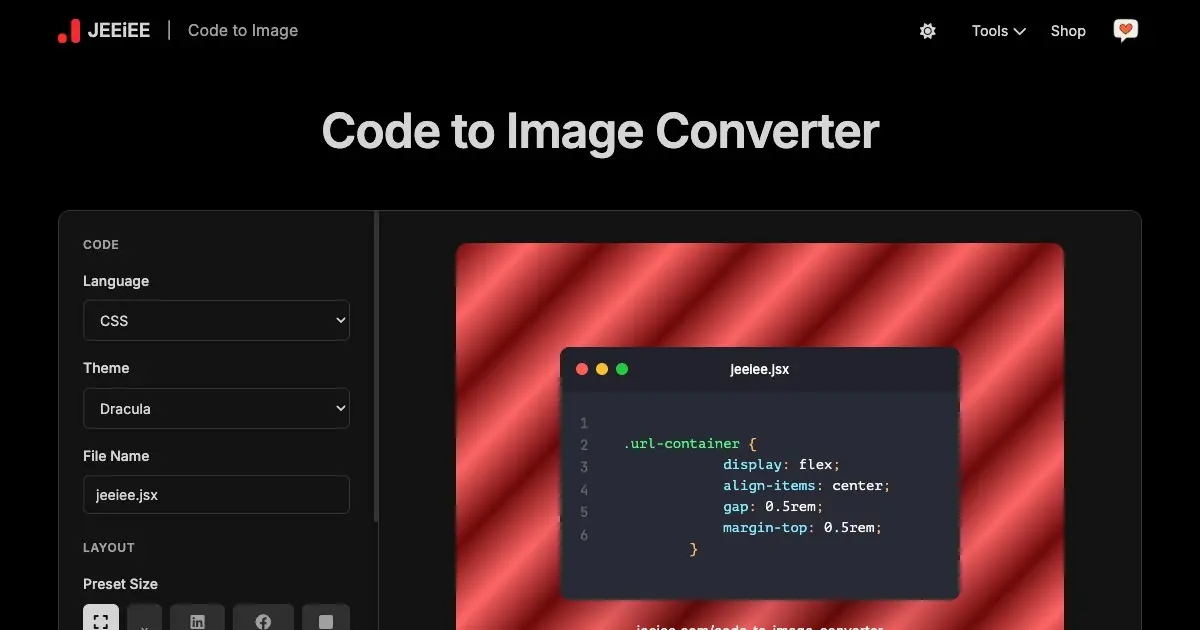 Code to Image Converter product image