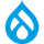 Logo of Drupal