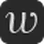 Logo of WriteFreely